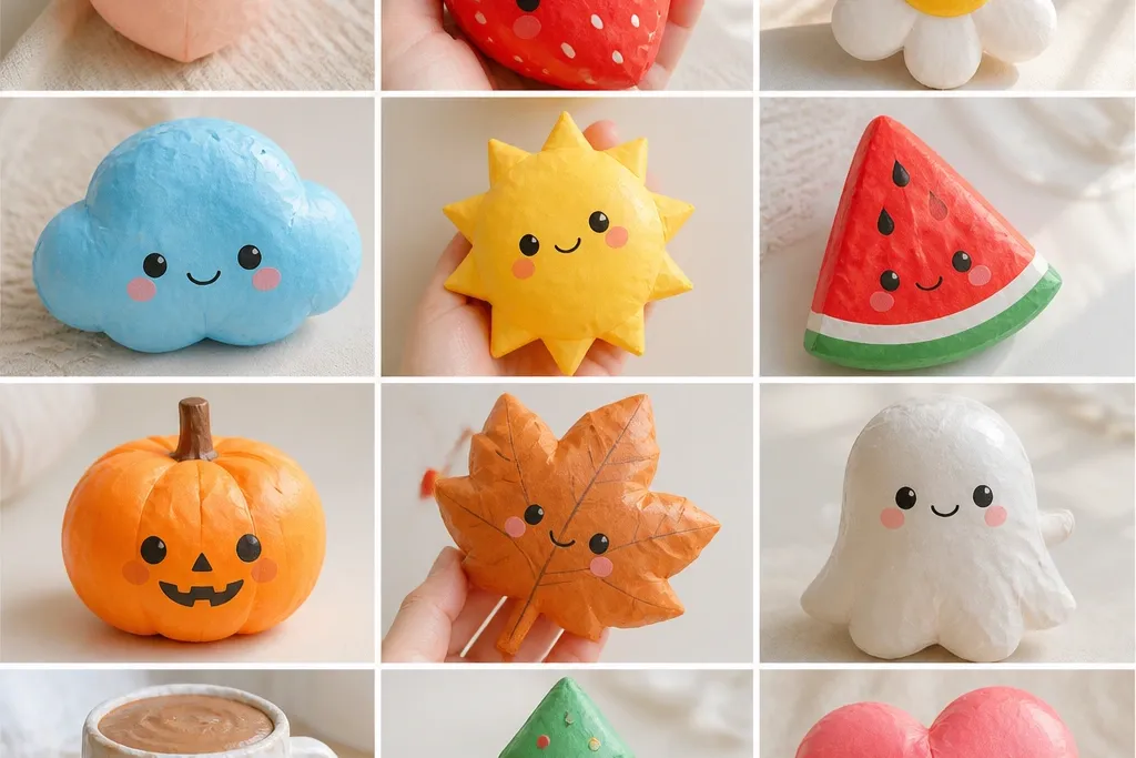 All Year Paper Squishy Ideas Easy