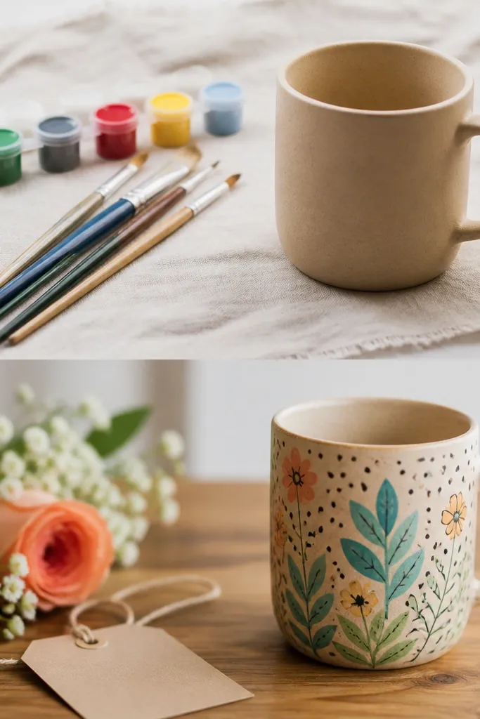 Before and after transformation handmade gift ideas for best friend