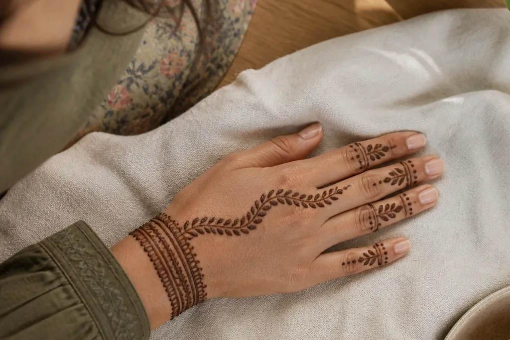 Beginner-Friendly Back Hand Mehndi Designs