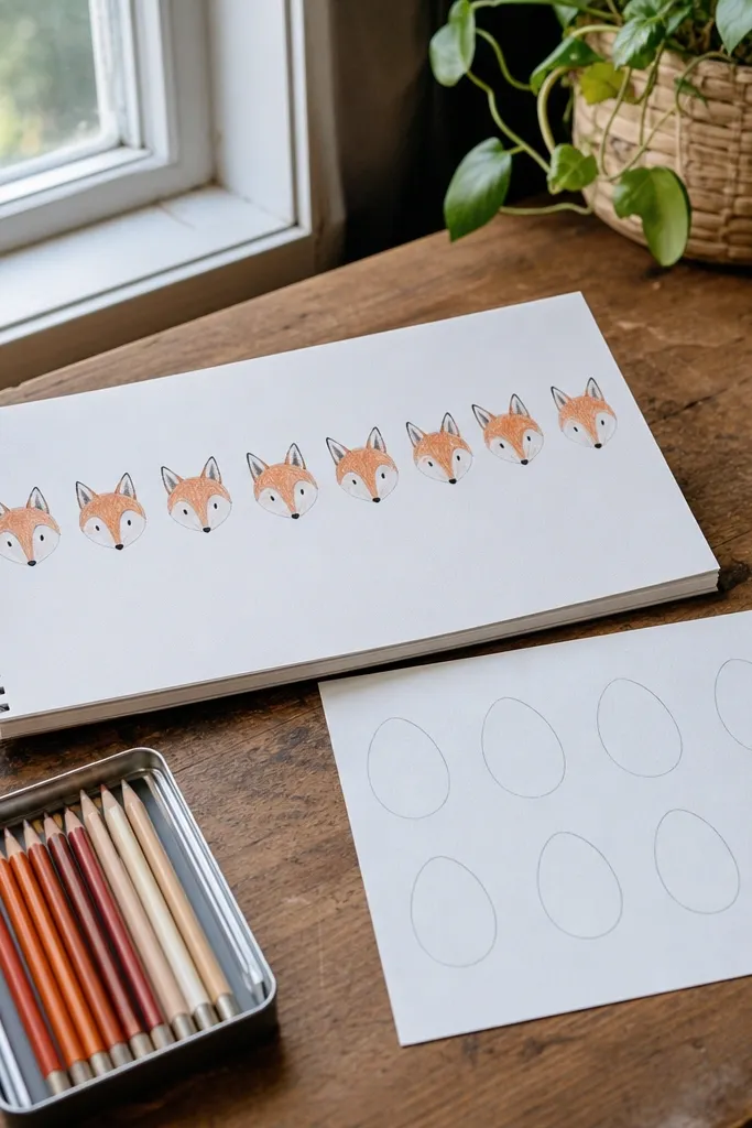 Beginner-Friendly Fox Drawing Prompts