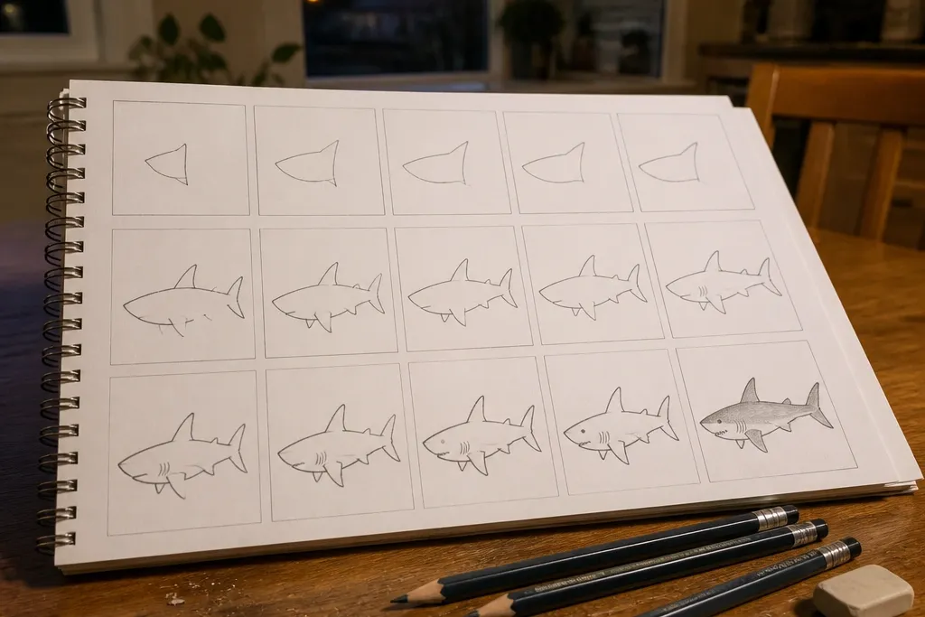 Beginner-Friendly Shark Drawing Ideas for Weeknight Practice