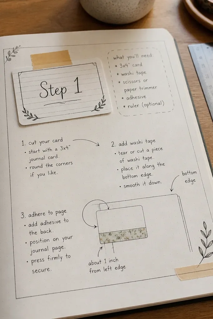 20 Steps to Simple Journal Ideas for Beginners