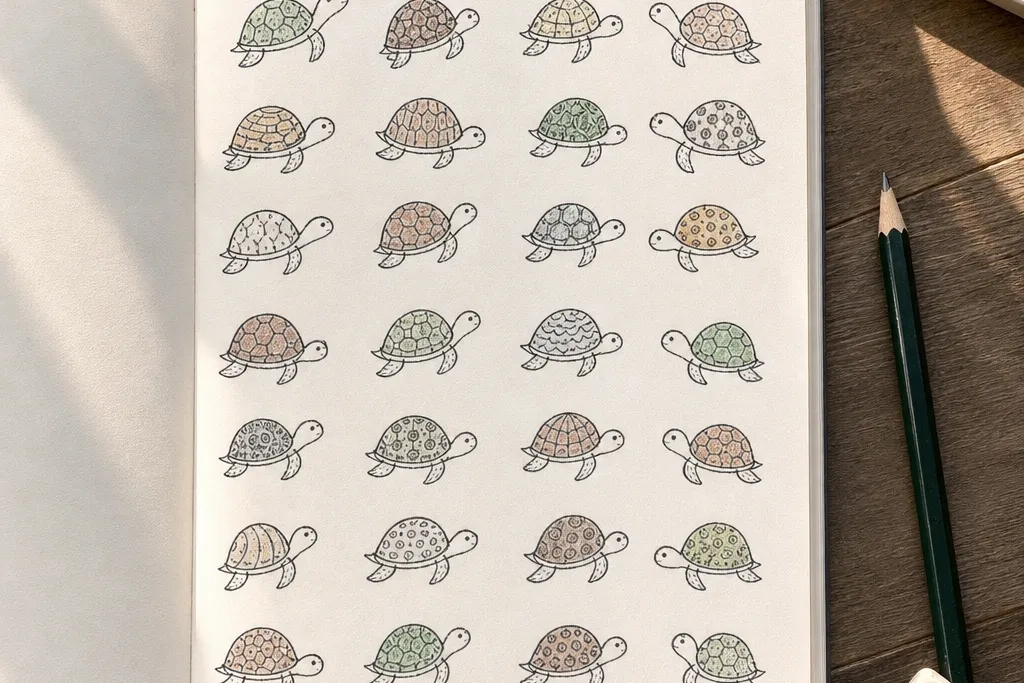 Beginner-Friendly Turtle Drawing Ideas