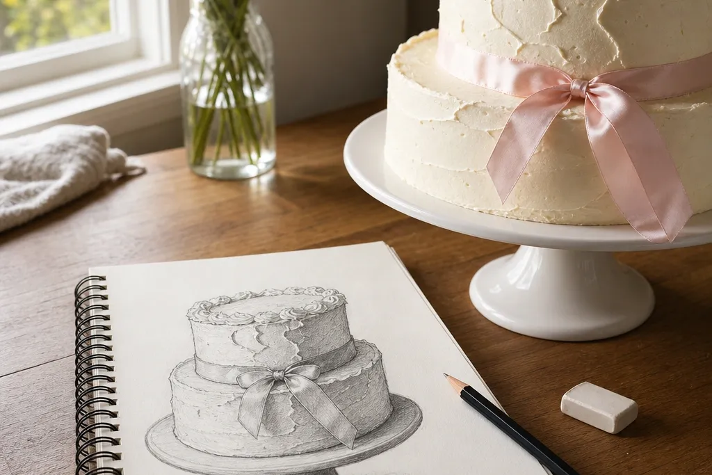 Best Cake Drawing Style for Beginners