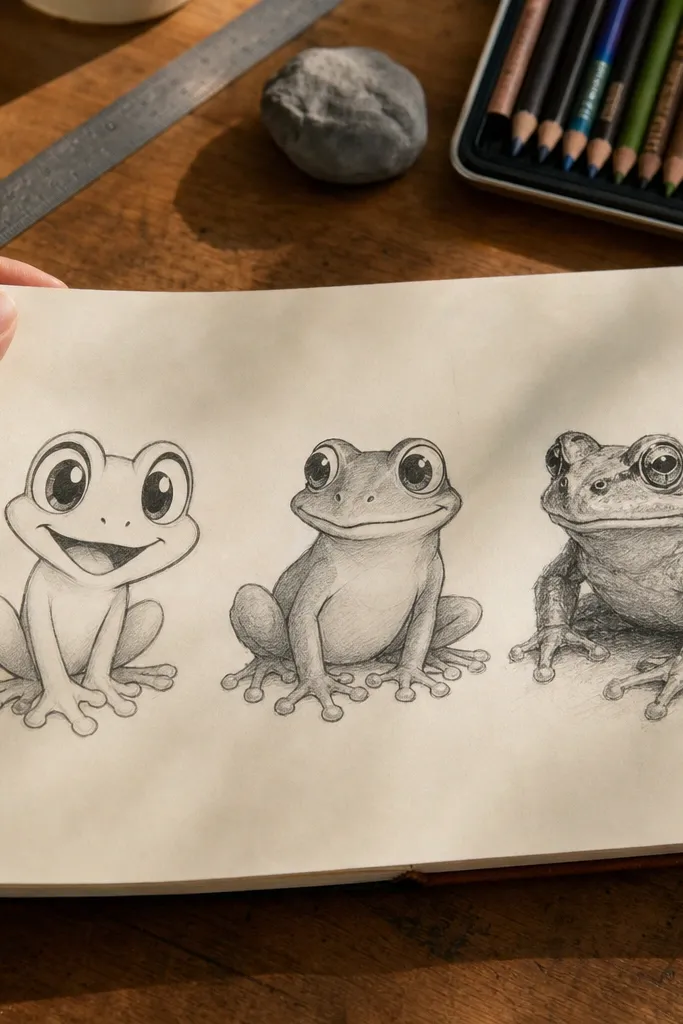 Best Frog Drawing Style for Beginners Compared