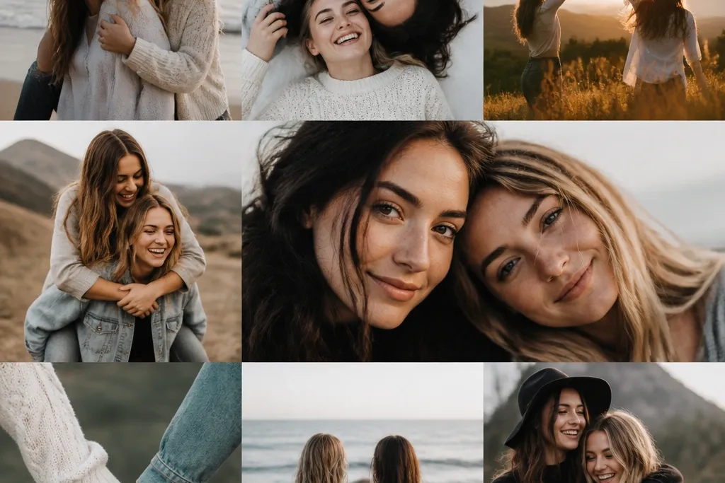 Best photo collage ideas for best friends