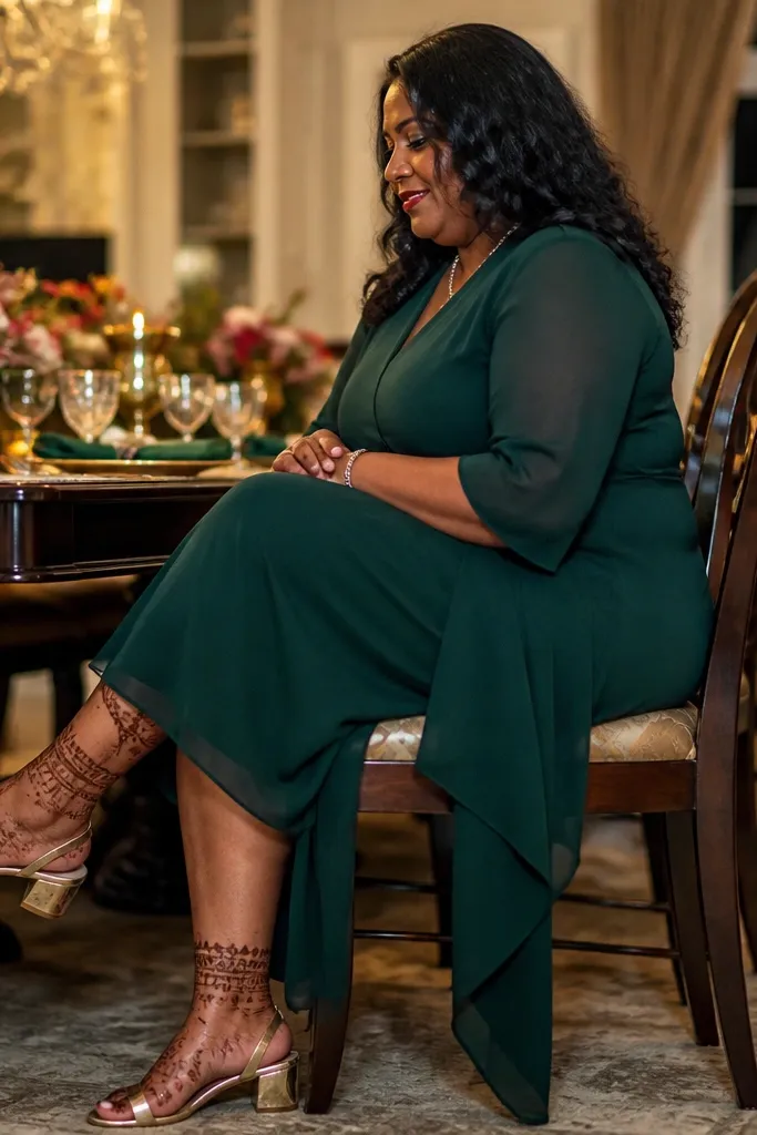 A ladder-style ankle cuff and tiny toe tip marks on the big and outer toes.