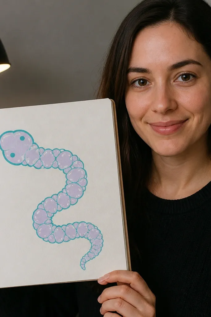 Snake with bubble-like scale bumps and a cute face