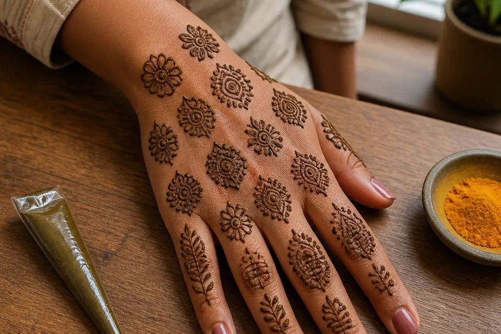 Budget Back Hand Mehndi Designs