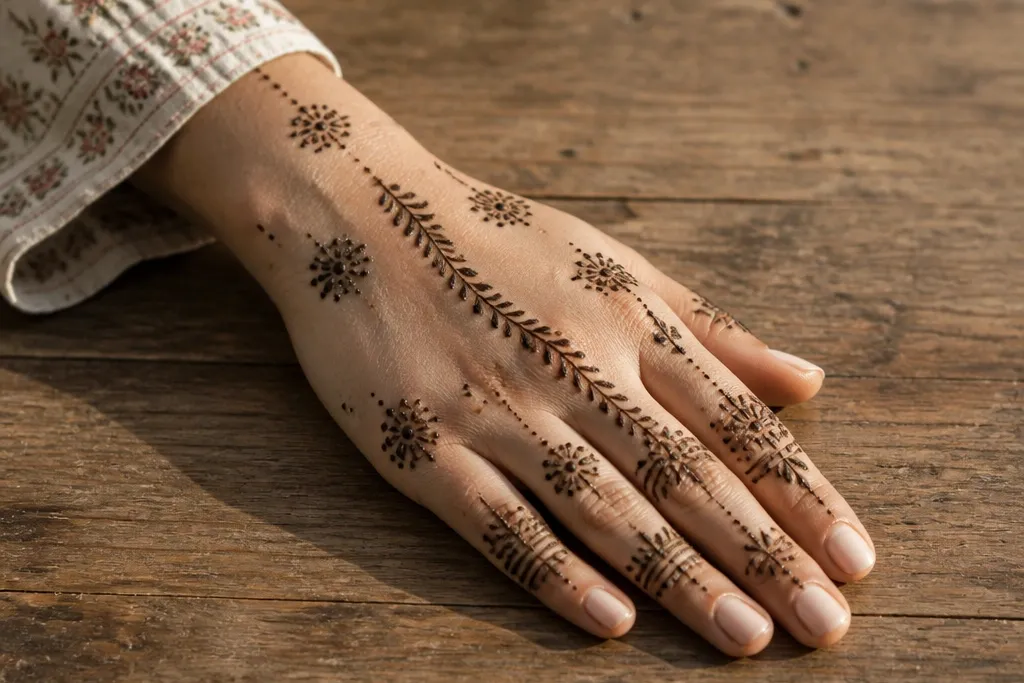 Budget Cheap Back Hand Mehndi Designs