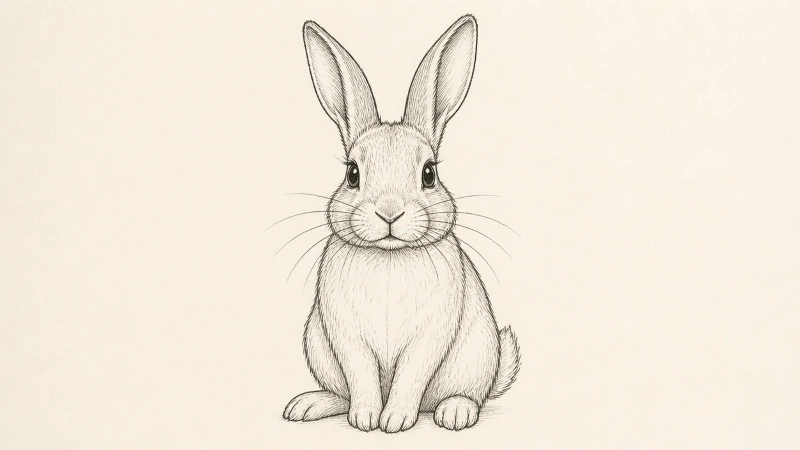 A close-up of a bunny's twitching nose and whiskers