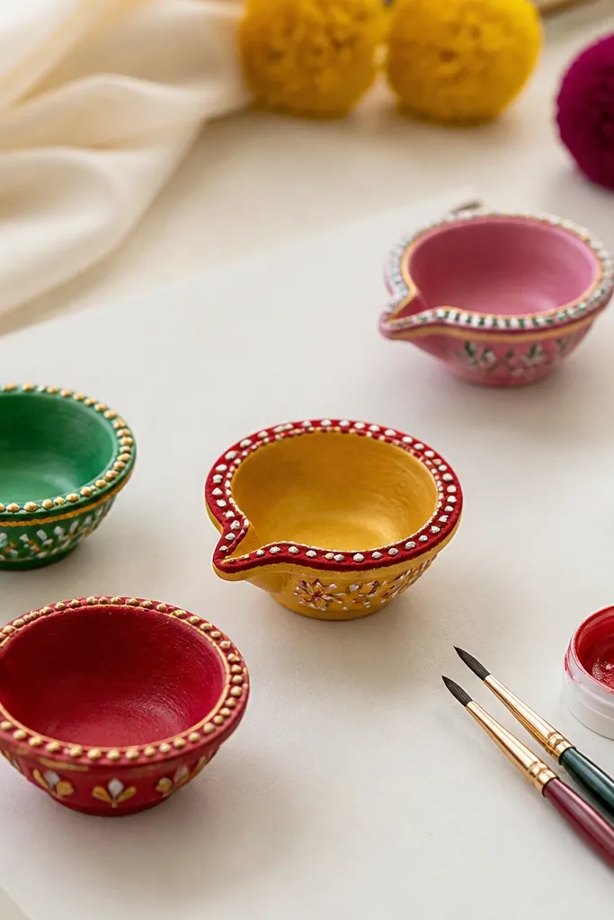 DIY Diya Decoration Ideas on a Budget