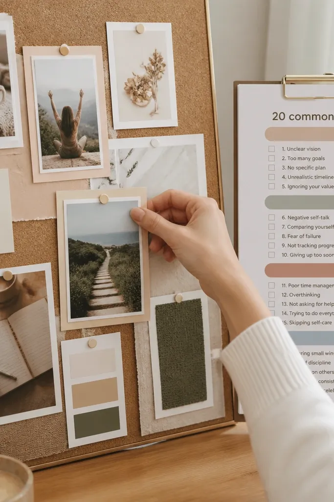 Common Mistakes to Avoid Vision Board Ideas