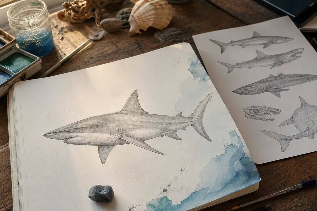 Common Mistakes to Avoid When Drawing Sharks
