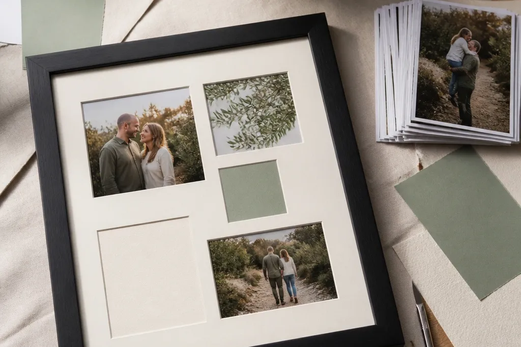 Comparison Scrapbook Frame Ideas