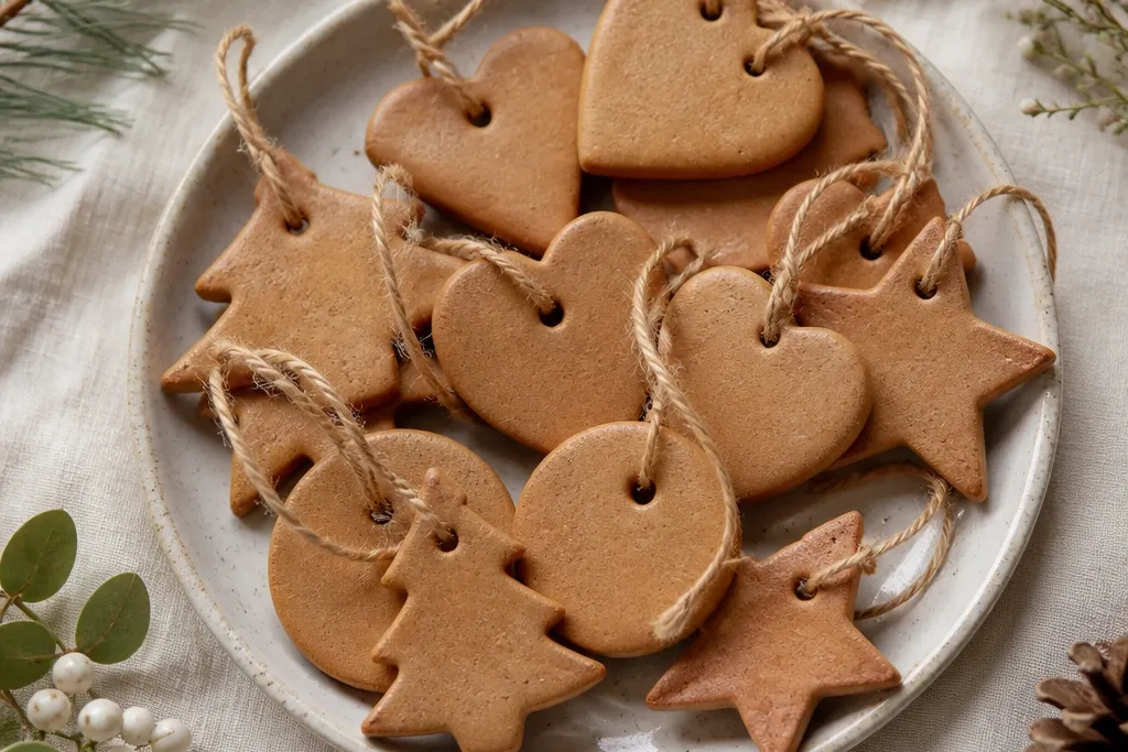 Cozy Cinnamon Salt Dough Ornaments