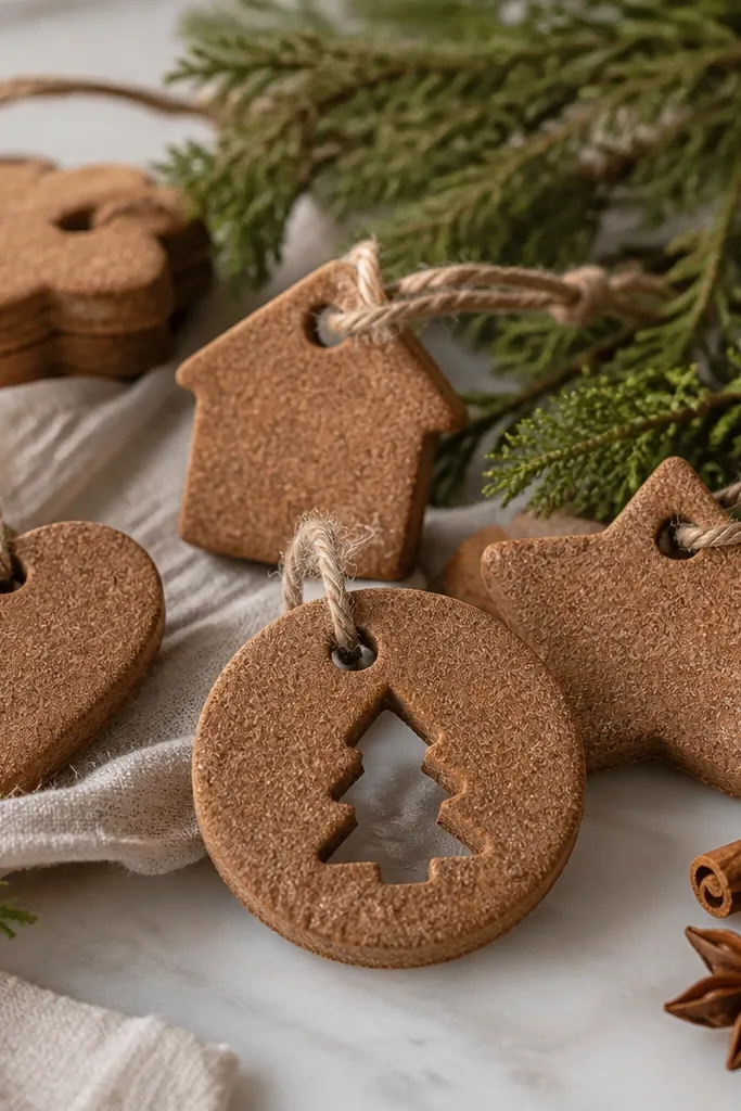 Cozy Cinnamon Salt Dough Ornaments