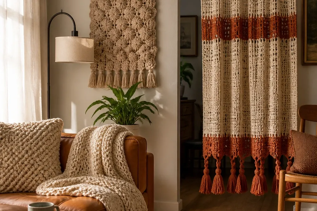 Cozy Crochet Room Decor Ideas