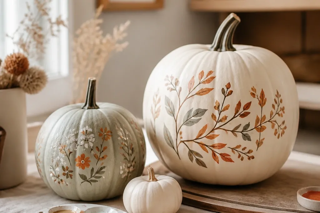 Cozy Pumpkin Painting Ideas for Decor