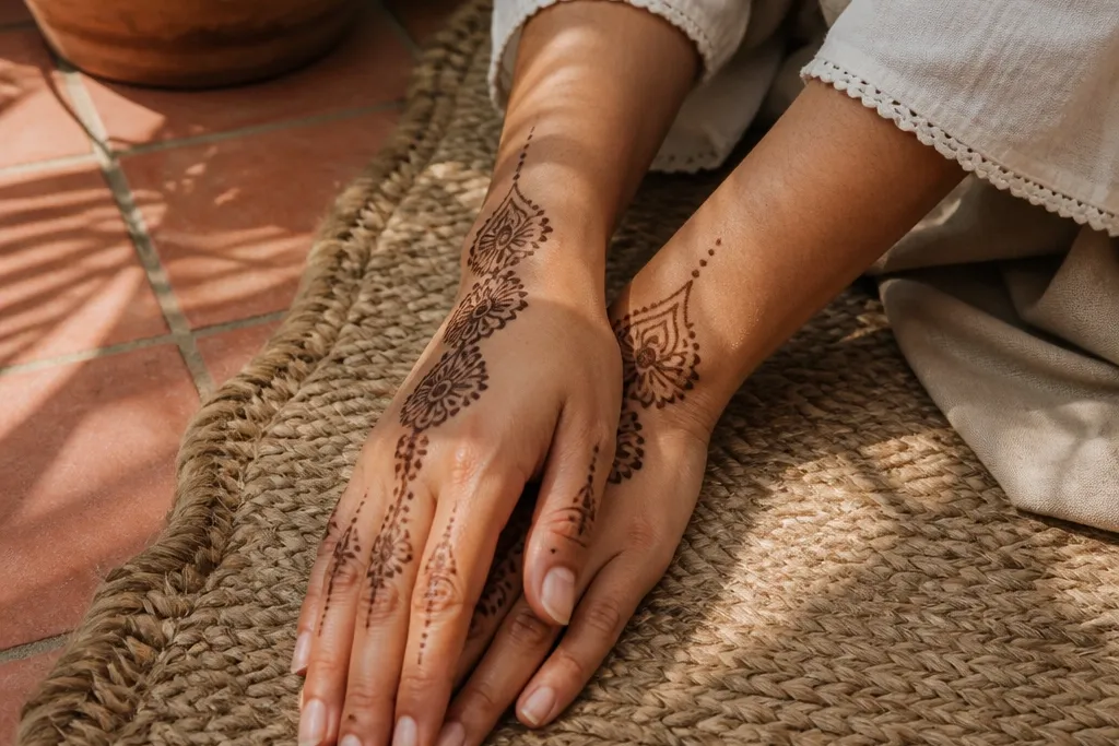 15 Cozy Simple Mehndi Designs for a Warm Vibe