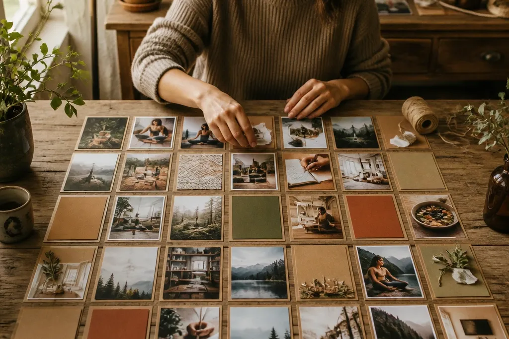 Cozy Vision Board Ideas
