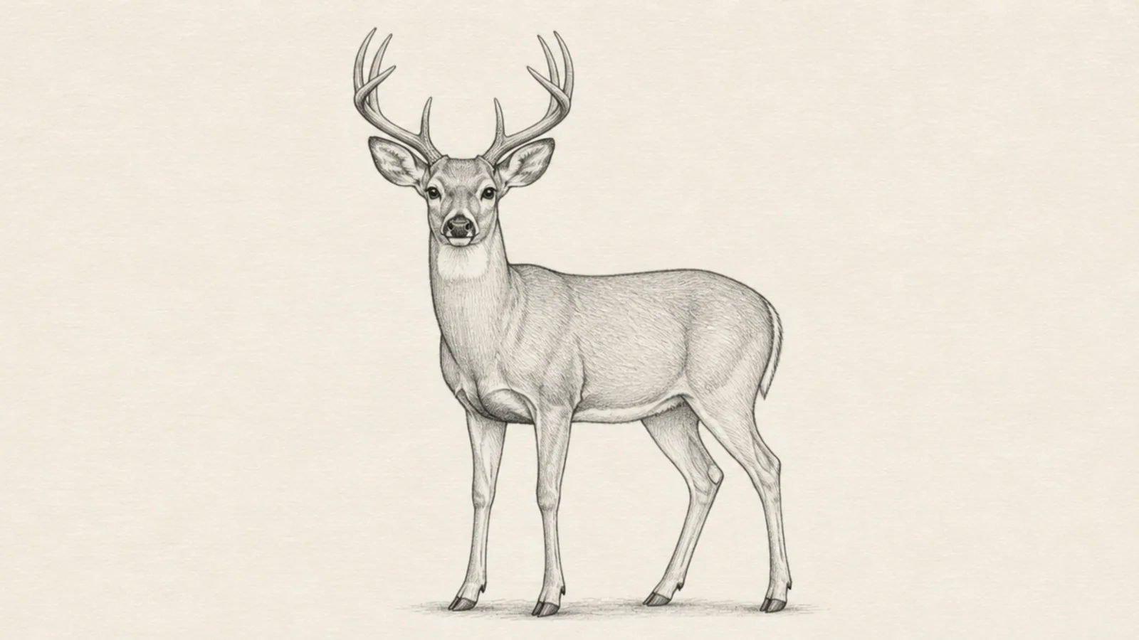 6 Simple Steps to Draw a Deer for Beginners