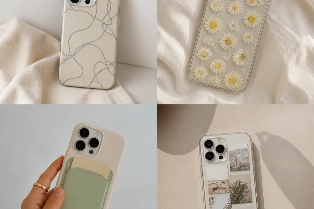 DIY phone case ideas with no drill removable options