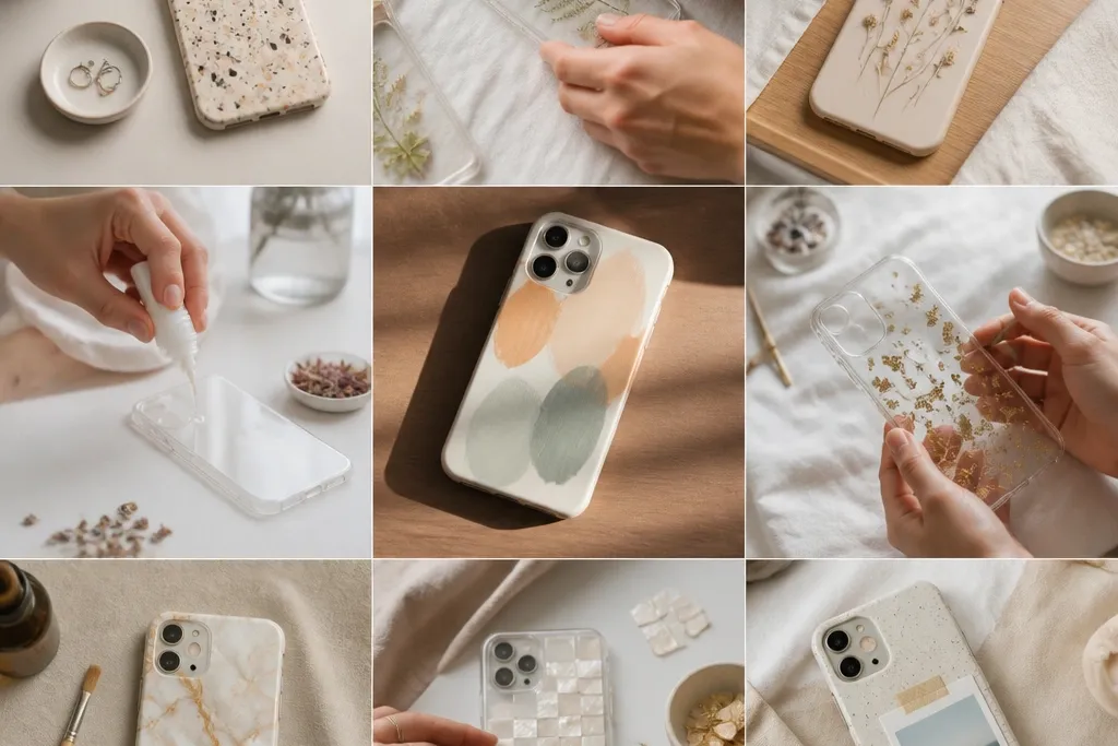 DIY phone case ideas for small spaces