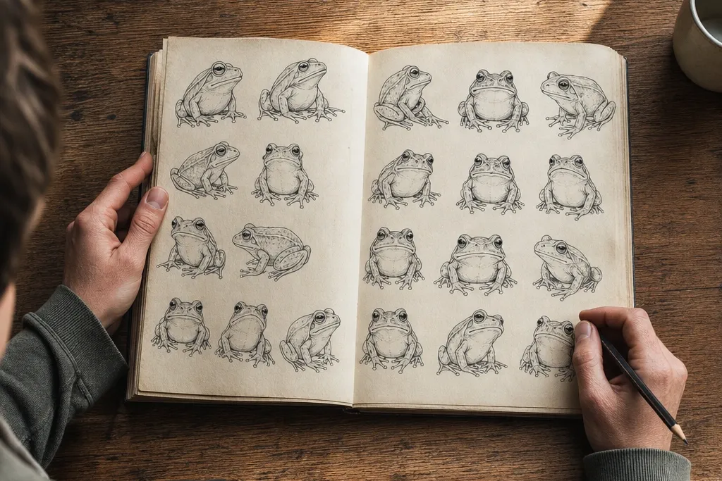 Easy Frog Drawing Anyone Can Master