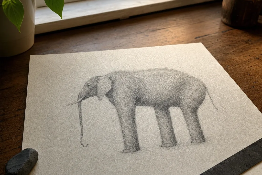 Common Elephant Drawing Mistakes to Avoid