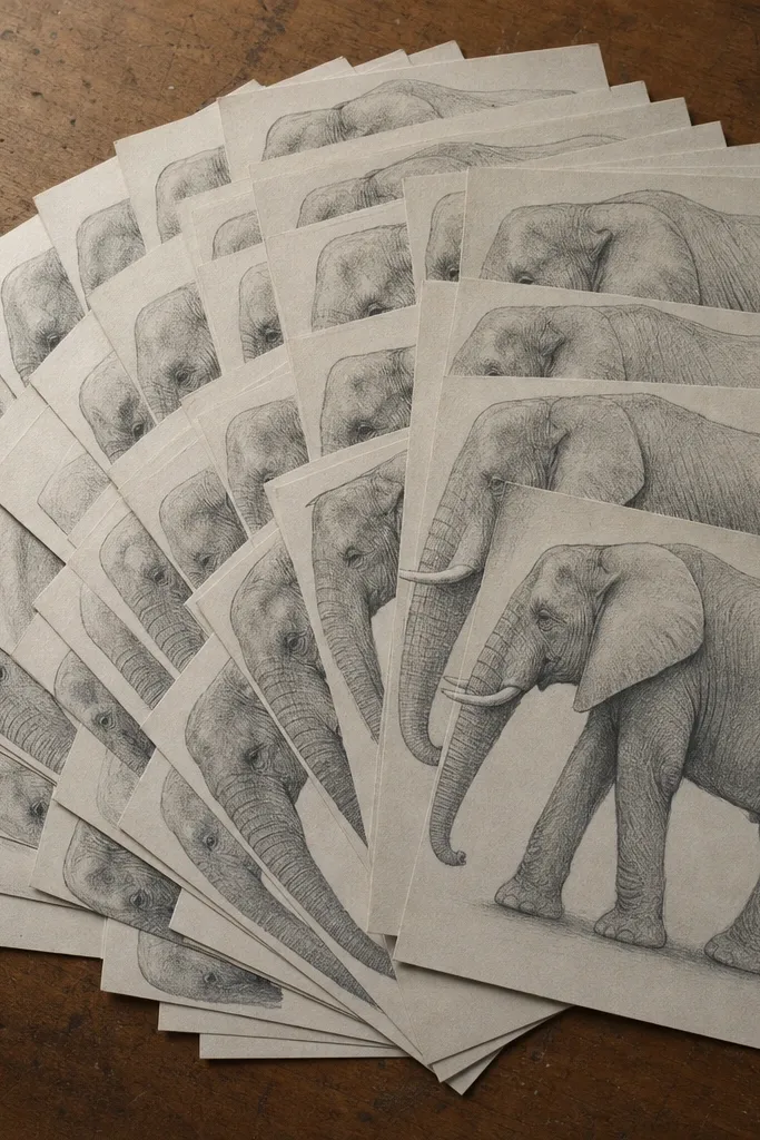 Elephant Pencil Drawings I Learned Most From