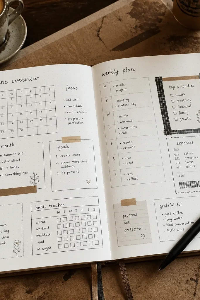 25 Good-Looking Bullet Journal Page Ideas That Are Stunning