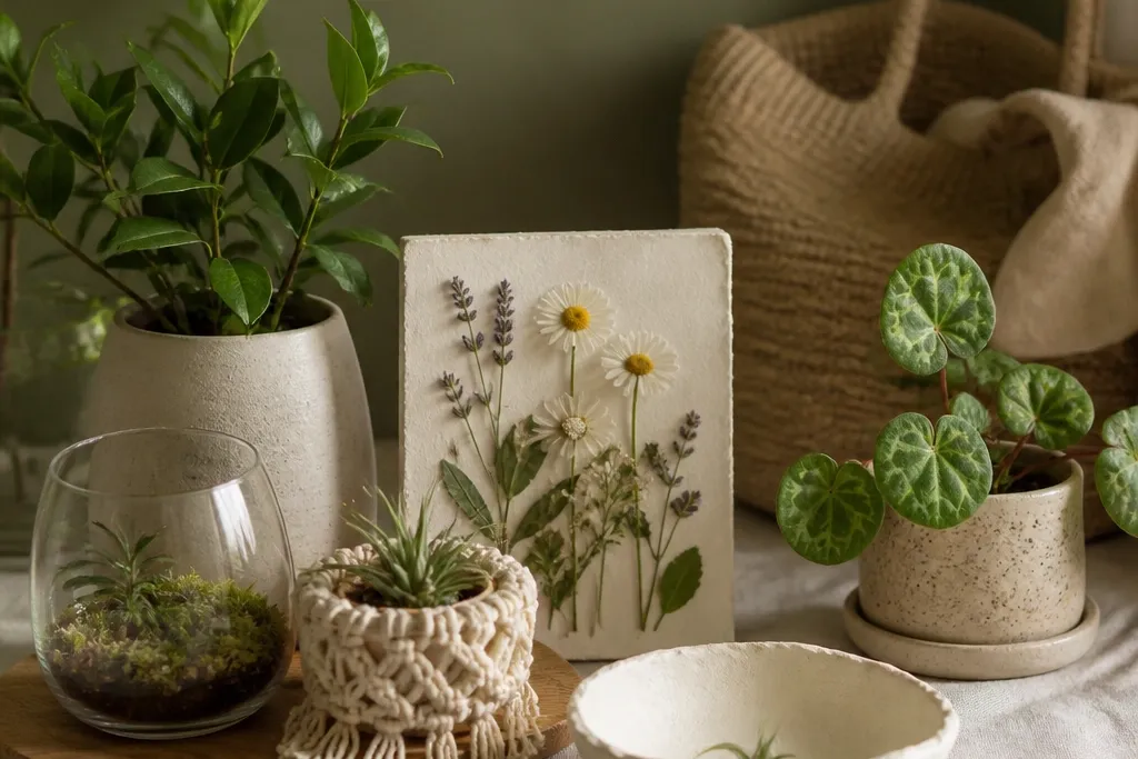 Handmade gift ideas for best friend with plants