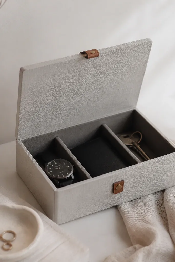 Handmade things for boyfriend with storage