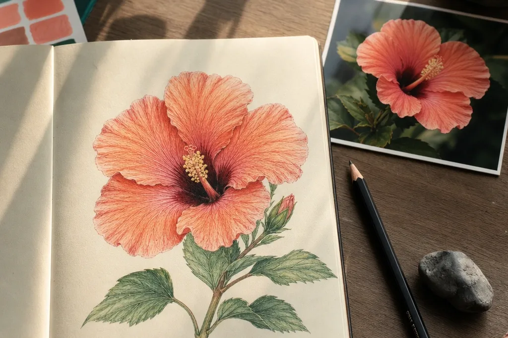 20 Hibiscus Drawing Tutorials I Learned Most From
