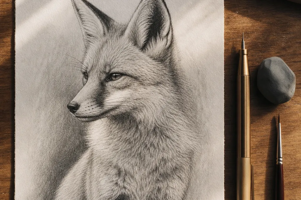 High-End Fox Drawing Looks