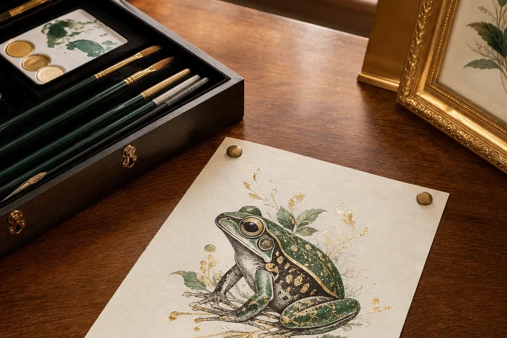 High-End Frog Drawing Ideas That Look Expensive