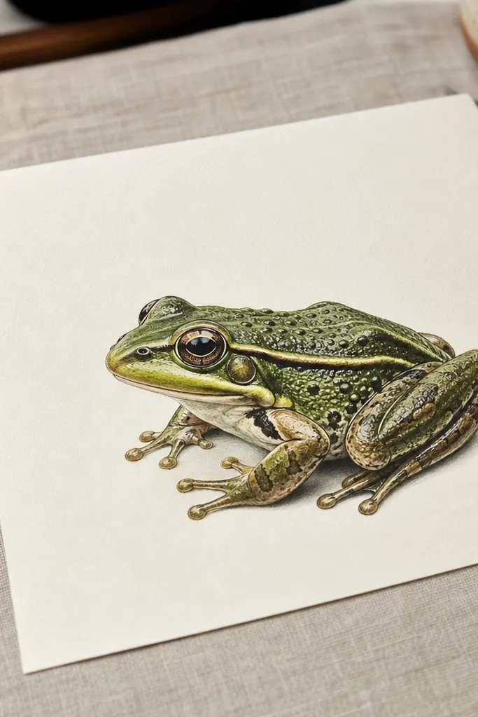 High-End Frog Drawing Ideas That Look Expensive