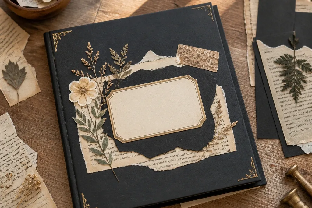 High-End Scrapbook Cover Design Ideas