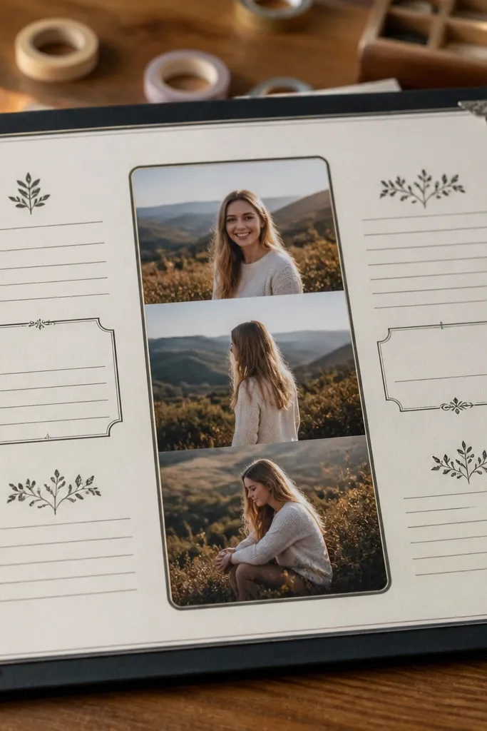 High-End Senior Scrapbook Ideas