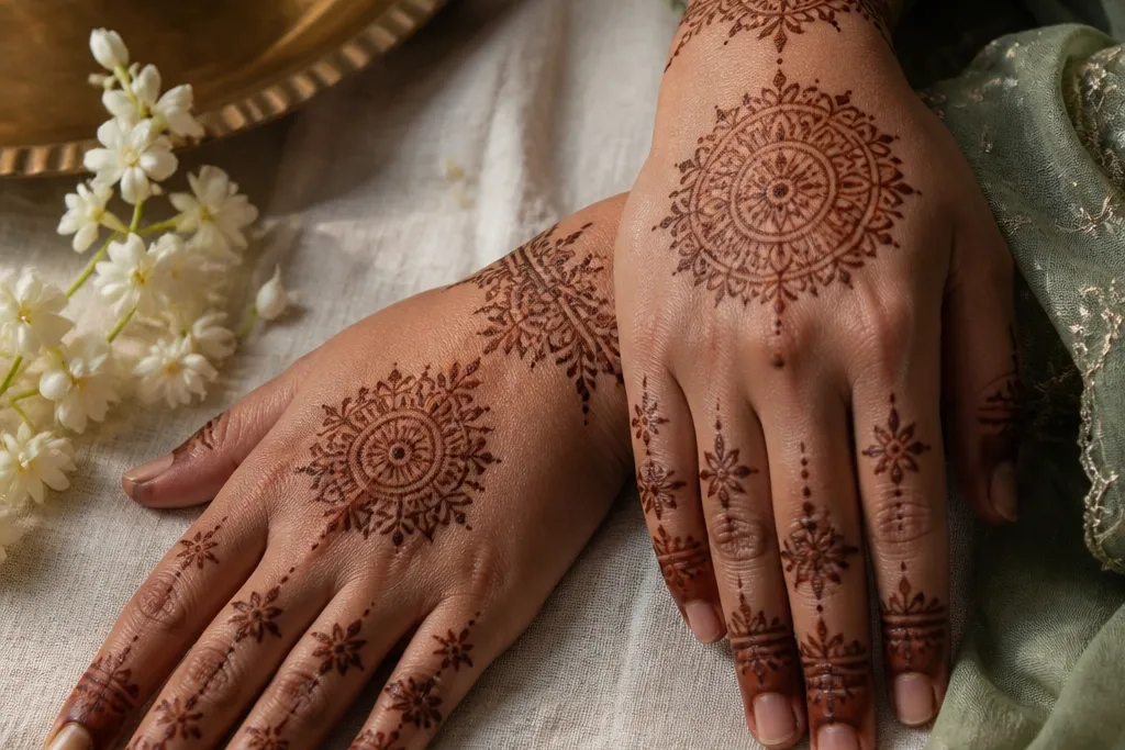High-End Simple Mehndi Designs That Look Luxury