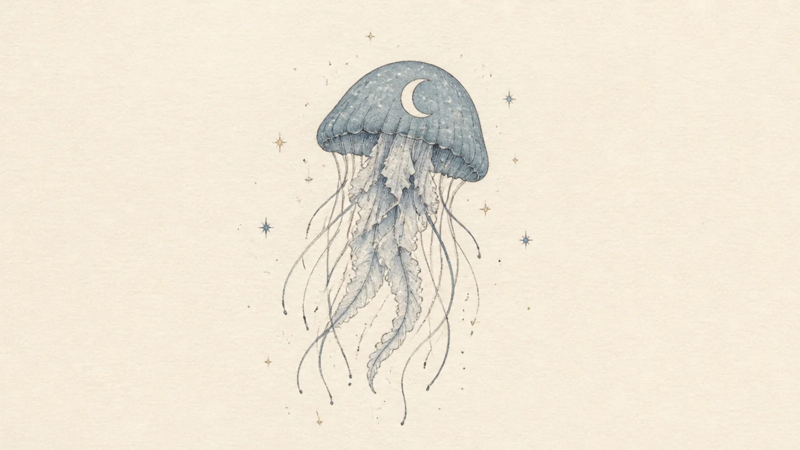 25 Aesthetic Jellyfish Drawings for Your Journal