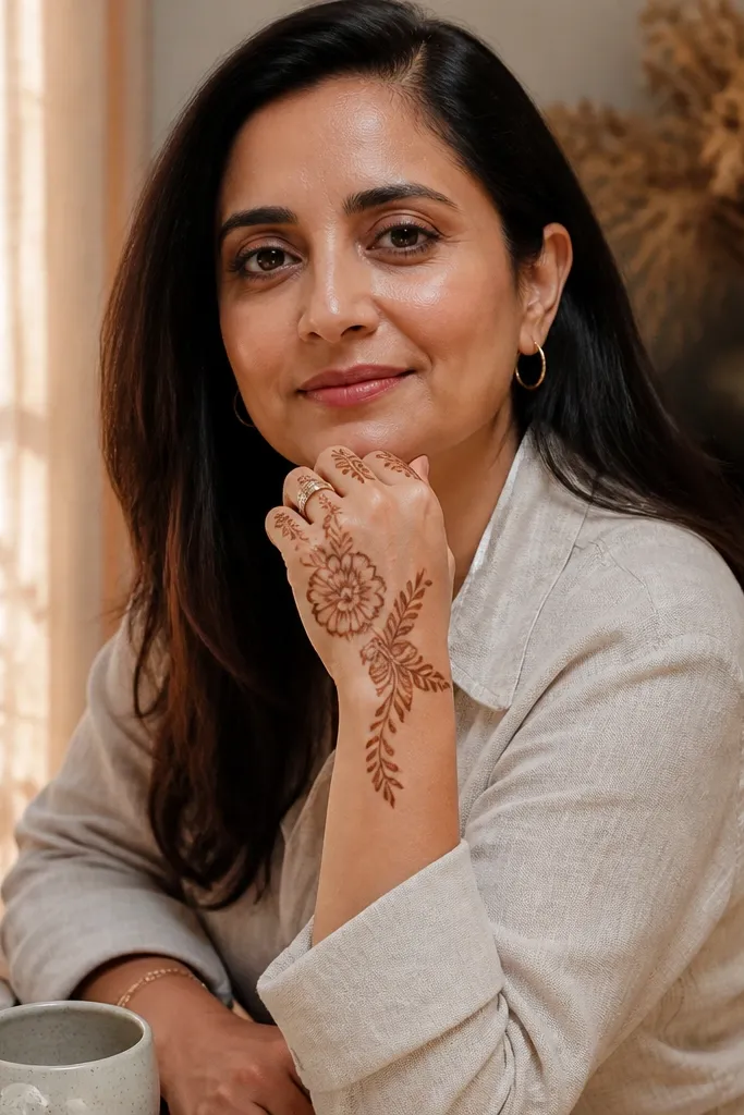 Low-Maintenance Easy Care Back Hand Mehndi Designs