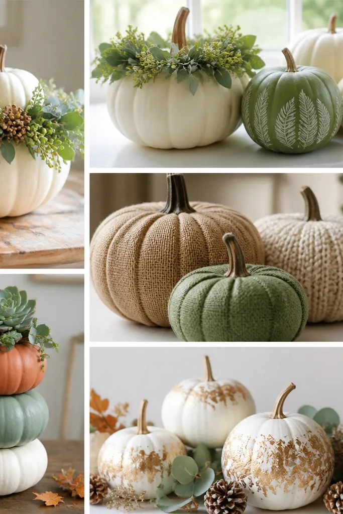 Low Maintenance Easy Care Pumpkin Decorating Ideas