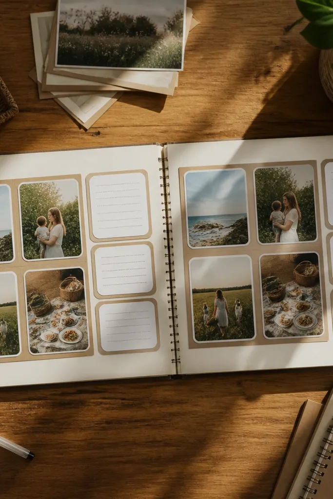 Low-Maintenance Scrapbook Layout Ideas