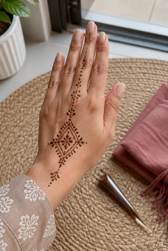 Low-Maintenance Simple Mehndi Designs for Busy Days