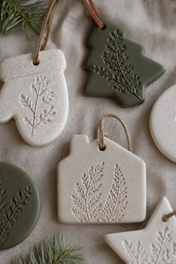 Luxe High End Salt Dough Ornaments