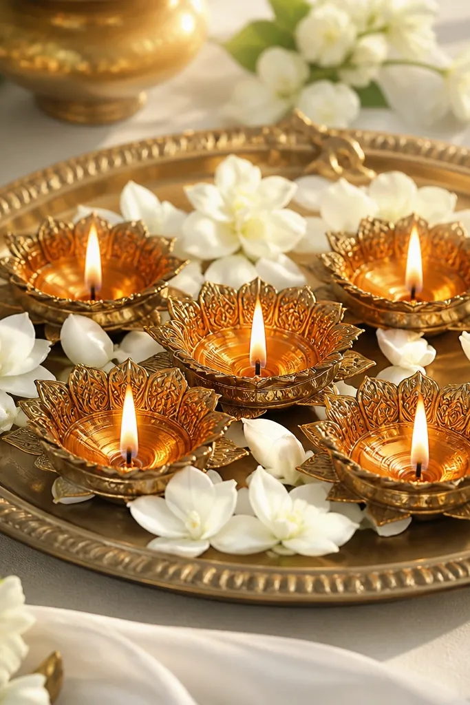 Luxury High End Diya Decoration Ideas