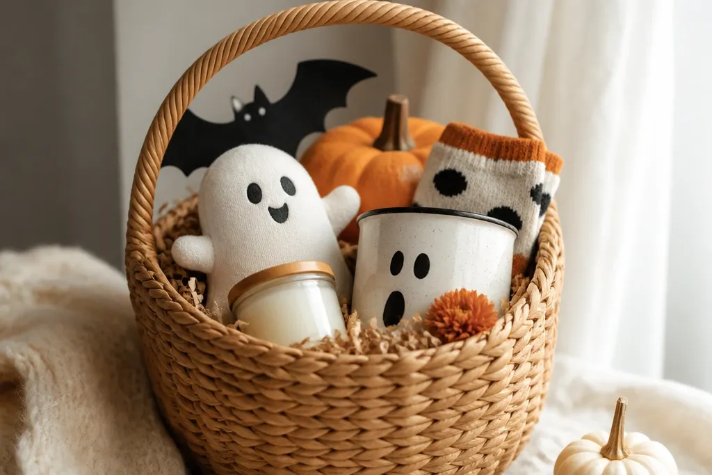 Mini boo basket ideas for small space
