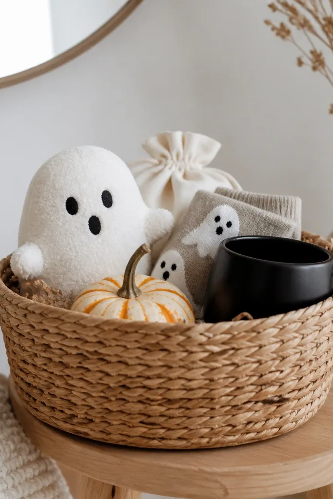 Mini boo basket ideas for small space